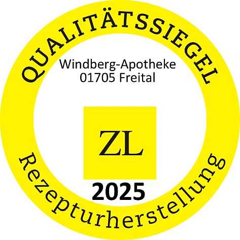 Qualitätssiegel Rezepturherstellung